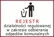 Rejestr działalności regulowanej w zakresie odbierania odpadów komunalnych